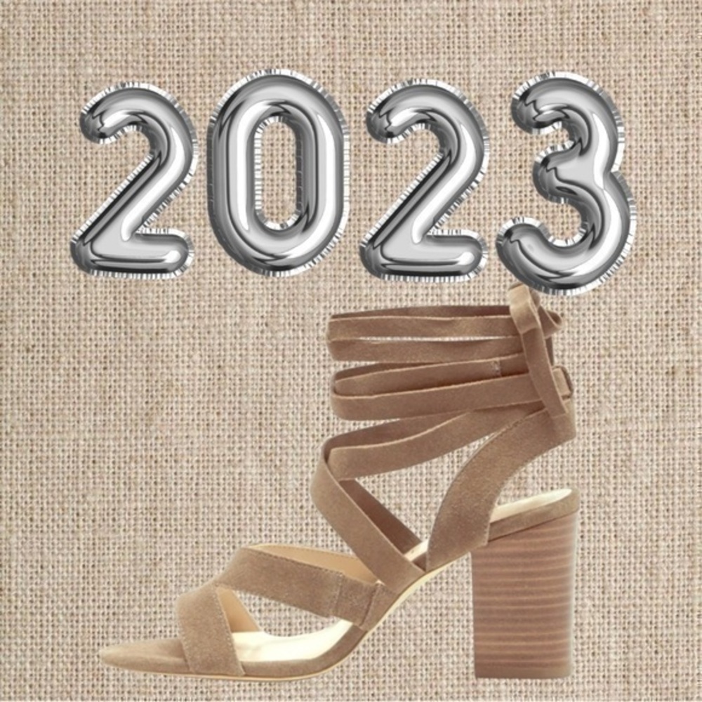 🍁 Block ankle wrap around heel sandals